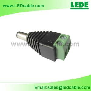 DC Plug Adapter with Screw Mount