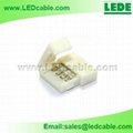 Solderless LED Strip Connector