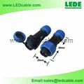 Mini IP68 Waterproof Circular Connector 