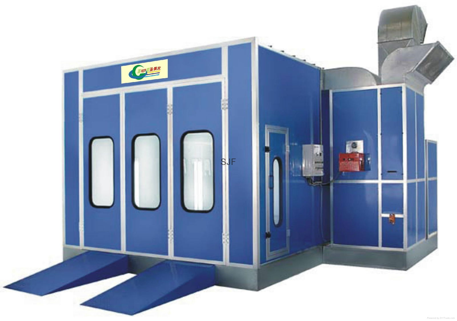 Spray booth SJF600烤漆房 (China Manufacturer) Spraying Machine