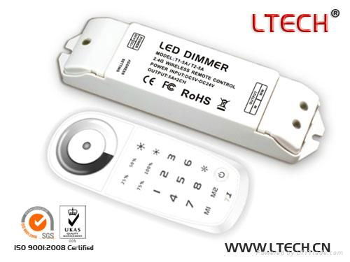 T1/T2 RF led Dimming touch remote control 3