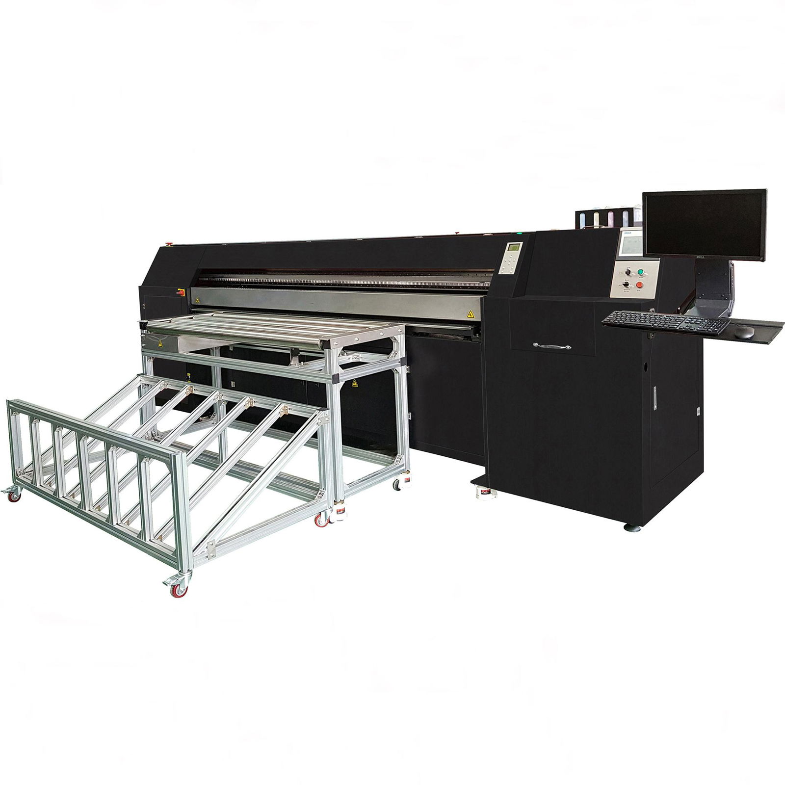 Four pieces of printing heads digital corrugated box inkjet printer 2500AF-4PH