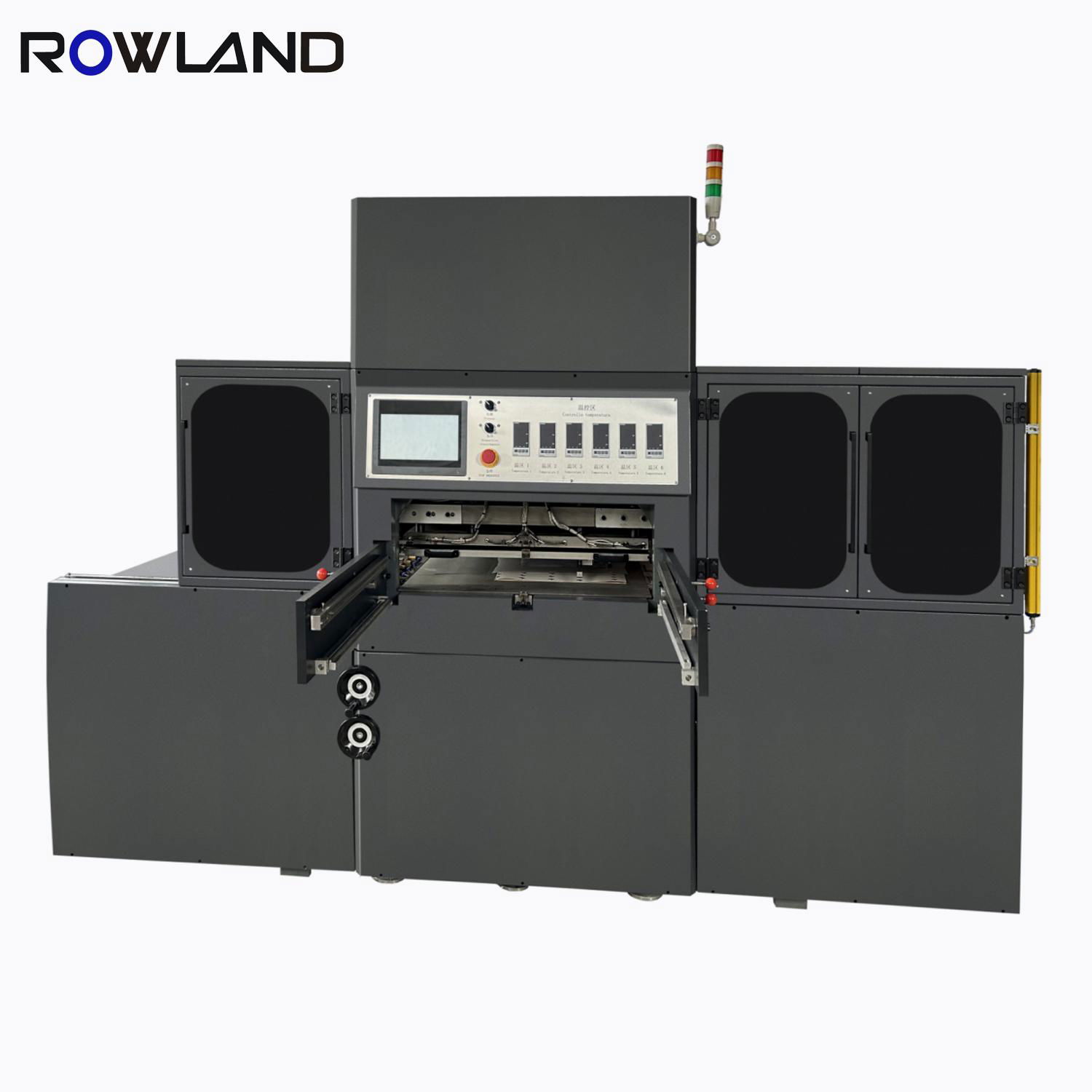 PLC Control Hot Foil Stamping Pressing Machine