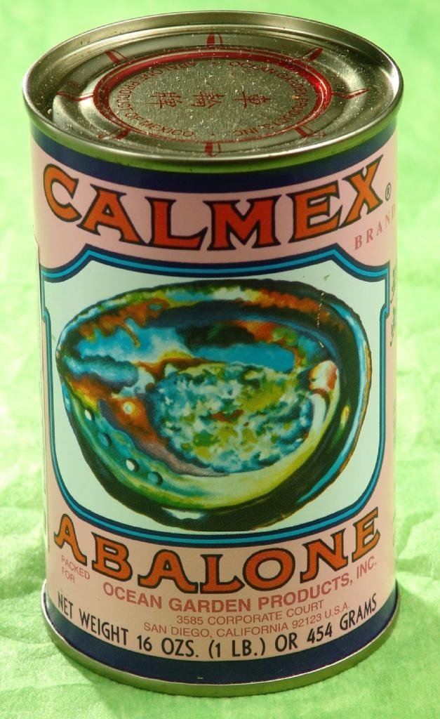 Calmex Canned Abalone (Mexico) 1.5pc (454g))