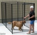 Metal dog kennel