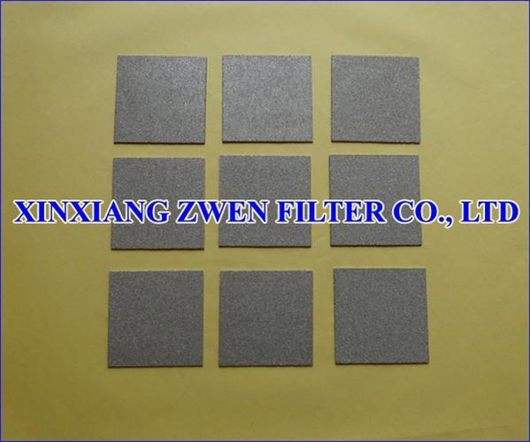 Titanium Powder Filter Sheet 