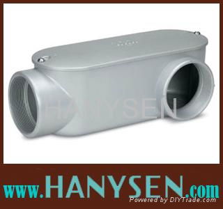 LL Type Aluminum Threaded rigid conduit body 3