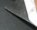 Self-adhesive silicone pater bonded fabrics