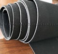 Neoprene sheet bonded with fabric