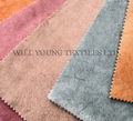 Bronzed velboa printed fabric for sofa cover