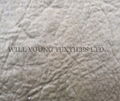 Bronzed and crashed pattern suede bonded fabric for sofa 2