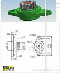 珠宝箱翻盖阻尼轮阻尼器