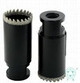  vacuum brazed core drill bits