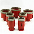  vacuum brazed core drill bits