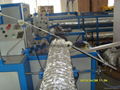 Flexible aluminum foil duct machine 14