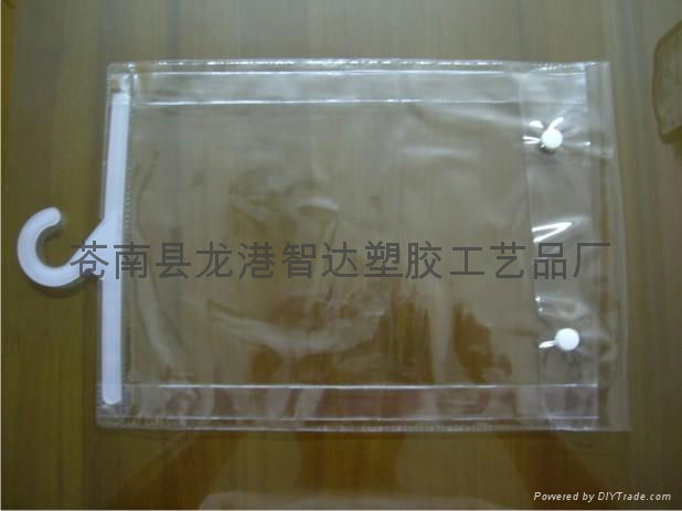 PVC服裝拉鍊袋 2