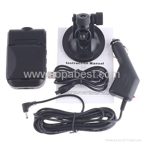 New Car Black Box with 2.5'' Folded TFT LCD Monitor TA01 5