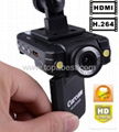 K2000 Full HD 1080P Car dvr 1240*960 Dashboard Vehicle H.264 500MP Car black box 1