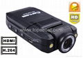 K2000 Full HD 1080P Car dvr 1240*960 Dashboard Vehicle H.264 500MP Car black box 4