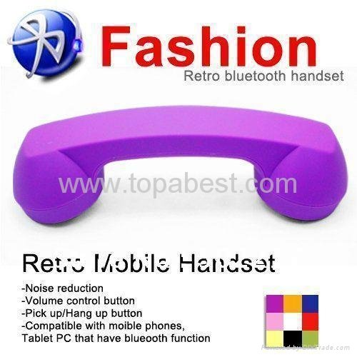 Retro Wireless Bluetooth Mobile handset Rubber Paint