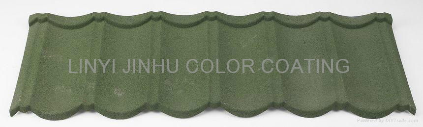 STONE CHIP COATED STEEL ROOFING TILE 2