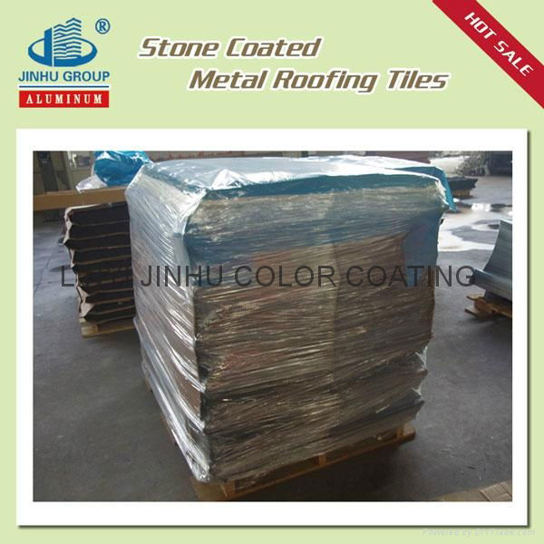 STONE CHIP COATED STEEL ROOFING TILE 5
