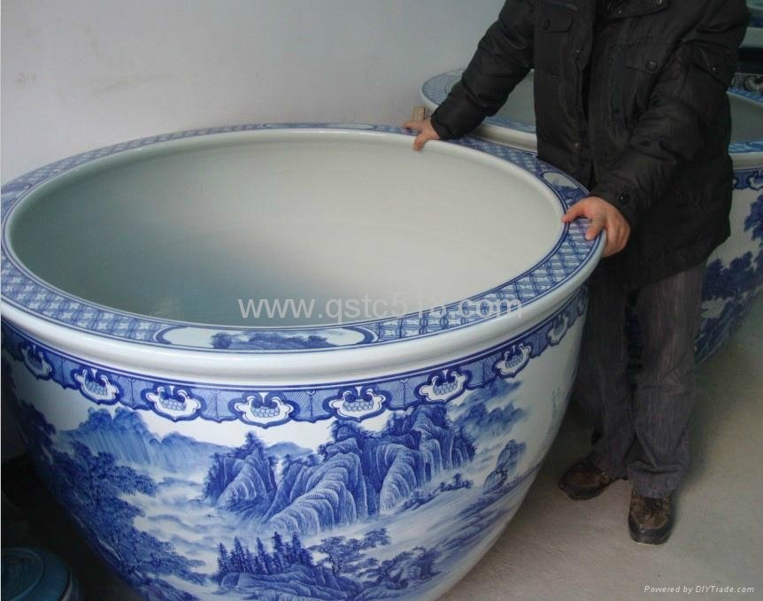 陶瓷大魚缸