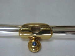 Flute B Foot-Open Hole-Split-E-Offset-G-Silver Plated Body