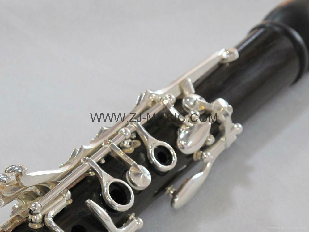 NEW Grenadilla wood wooden Ebony Bb Clarinet-19 Keys 2