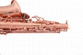 NEW Professional Eb Alto Saxophone Rose Gold Plated 3
