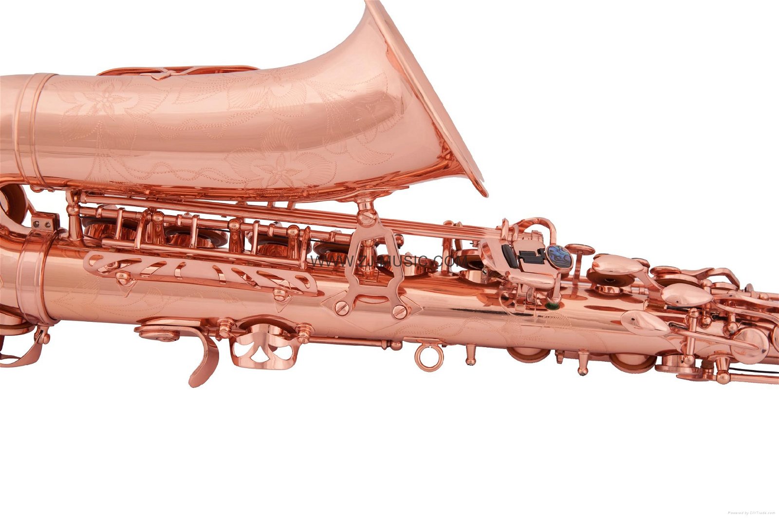 NEW Professional Eb Alto Saxophone Rose Gold Plated 5