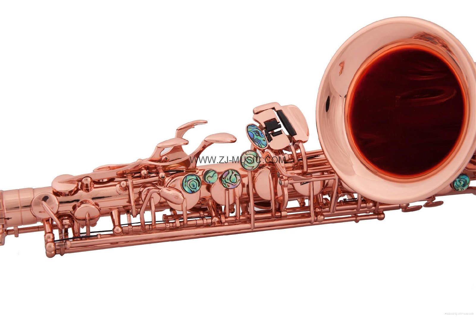 NEW Professional Eb Alto Saxophone Rose Gold Plated 4