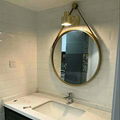 Hotel Bathroom Framless LED Backlit Mirror with Infrared Sensor 1