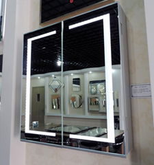 LED Aluminium Bathroom Medicine Mirror