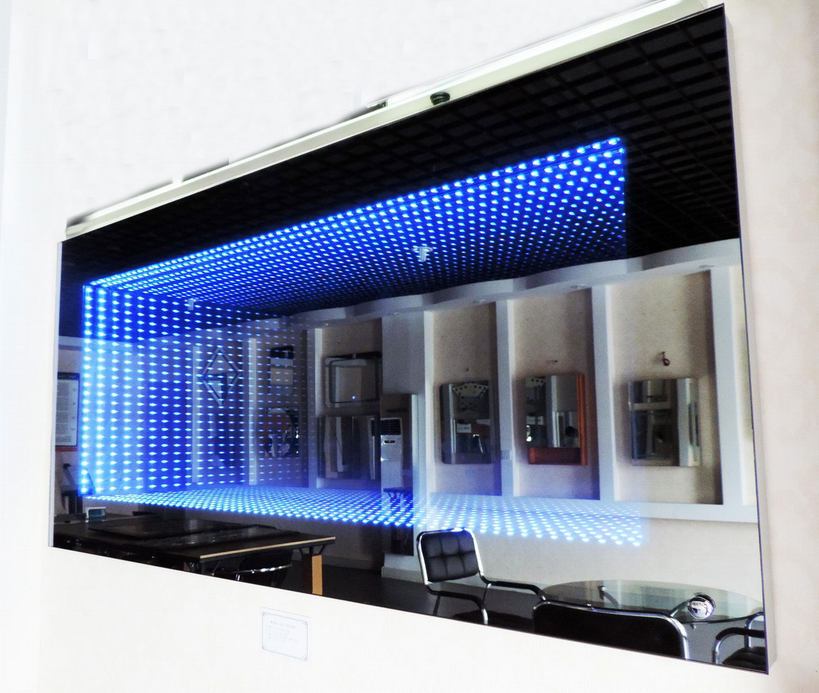 LED Infinity Mirror 3D illuminated