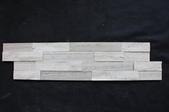 Marble culture stone/white wood marble/culture stone