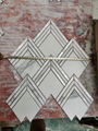 Mosaic/Marble mosaic/water jet/white/wall mosaic