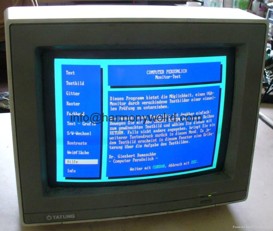 Tatung CD14JDS CD14JBS CD14 TBM-1403  C4DZE VT-14528 Replacement Monitor  11