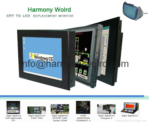 12.1″ colour LCD monitor For AgieTron 200 AgieTron Compact AgieTron 50  1