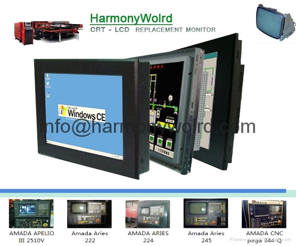  10.4″ colour LCD monitor For AMADA DA58, DA59, DA65, and DA69 controller