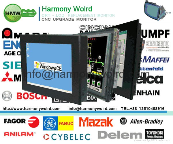 CRT TO LCD upgrade monitor Replacement 9" 12" 14" CRT Monitor Replacement 4