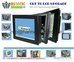 Upgrade Bridgeport Monitor 11597900 Bridgeport EZ-Trak XC-1410C 14" CRT To LCDs 