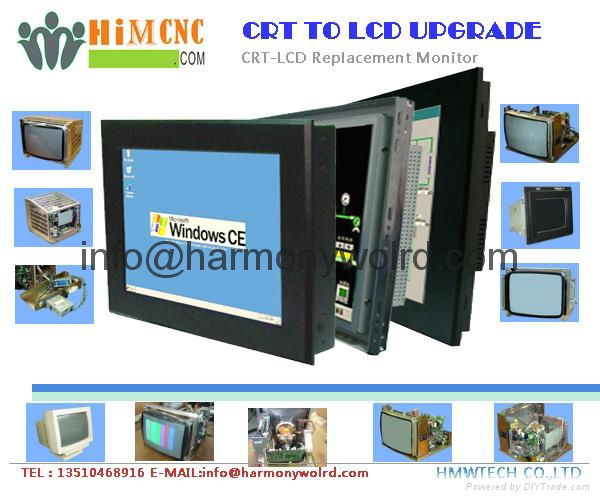 Upgrade OMNI VISION E144  E144C 21 P E144C-21 B14DC-ZL 14" CRT monitor To LCDs