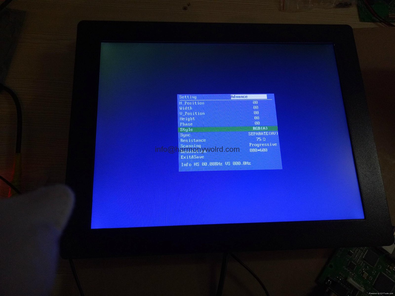 LCD Upgrade Monitor For Toshiba TVM-150MT TVM-170MB TVM-210MB(BT)  5
