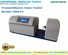 Transmittance Haze Tester  Luminous Transmittance of Transparent Plastic Tester