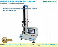 Medicine Packaging Performance Tester Tensile and Compression Tear tests