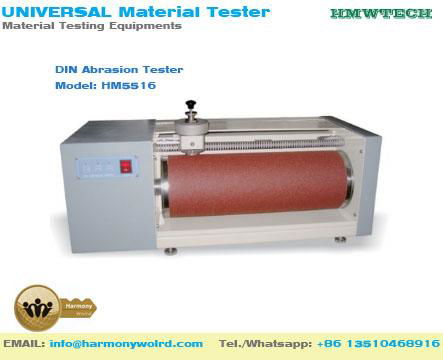 DIN Abrasion Tester Tear Wear Resistance Tester