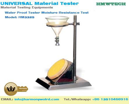 Water Proof Tester Moisture Resistance Test Instrument