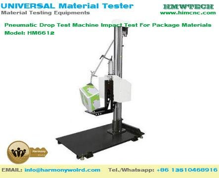 Pneumatic Drop Test Machine Impact Test For Package Materials