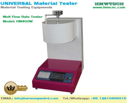 Melt Flow Rate Tester Fluidity of Thermoplastic Polymers at High Temperature